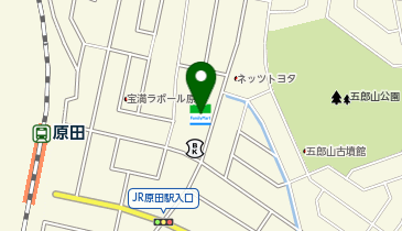 ChargeSPOT ファミリーマート 筑紫野原田七丁目店の地図画像