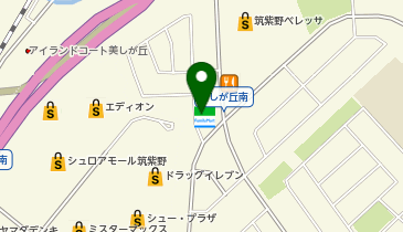 ChargeSPOT ファミリーマート 筑紫野美しが丘南店の地図画像
