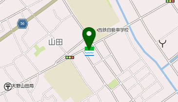 ChargeSPOT ファミリーマート 大野城山田店の地図画像