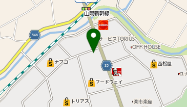 ChargeSPOT ファミリーマート トリアス久山店の地図画像