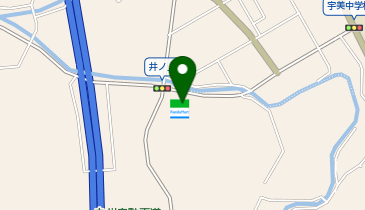 ChargeSPOT ファミリーマート 宇美井上店の地図画像