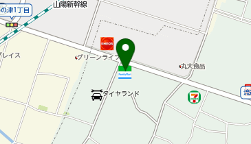 ChargeSPOT ファミリーマート 内橋店の地図画像