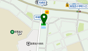 ChargeSPOT ファミリーマート 八幡産医大通り店の地図画像