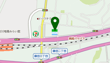 ChargeSPOT ファミリーマート 八幡田町店の地図画像