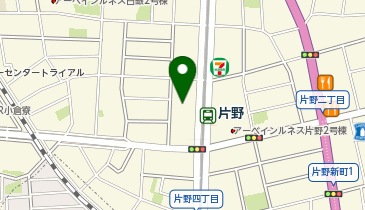 ChargeSPOT ファミリーマート 小倉モノレール片野駅前店の地図画像