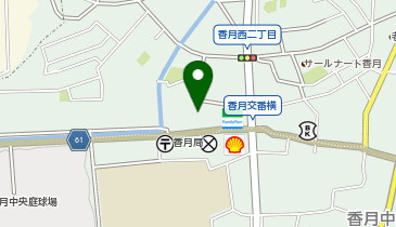 ChargeSPOT ファミリーマート 八幡香月西店の地図画像