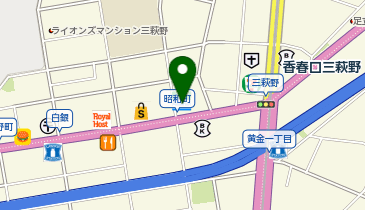 ChargeSPOT ファミリーマート 小倉三萩野店の地図画像