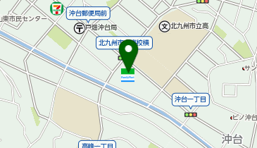 ChargeSPOT ファミリーマート 戸畑沖台通り店の地図画像