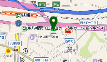 ChargeSPOT ファミリーマート 八幡駅東店の地図画像
