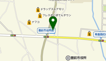 ChargeSPOT ファミリーマート 豊前市役所前店の地図画像