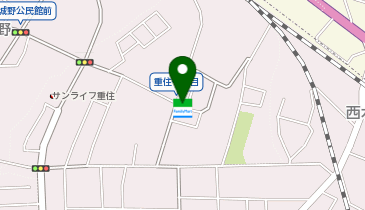 ChargeSPOT ファミリーマート 小倉重住二丁目店の地図画像