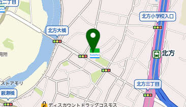 ChargeSPOT ファミリーマート 小倉北方三丁目店の地図画像