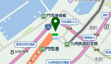 ChargeSPOT ファミリーマート 銘品蔵門司港駅店の地図画像