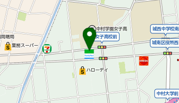ChargeSPOT ファミリーマート 城南鳥飼7丁目店の地図画像