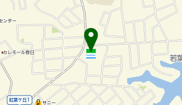 ChargeSPOT ファミリーマート 春日若葉台東3丁目店の地図画像