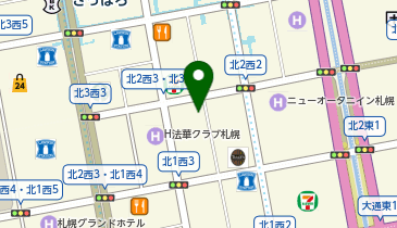 CHARGESPOT(チャージスポット)アパホテル(TKP札幌駅前)の地図画像