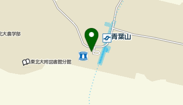 CHARGESPOT(チャージスポット)ローソン S東北大学青葉山店の地図画像