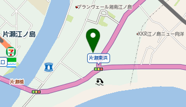 ChargeSPOT ファミリーマート 湘南江ノ島店の地図画像