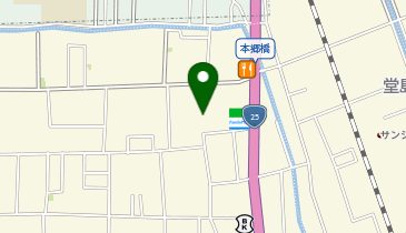 ChargeSPOT ファミリーマート 柏原本郷三丁目店の地図画像