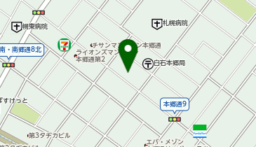 CHARGESPOT(チャージスポット)セイコーマート 本郷通9丁目の地図画像