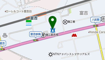 CHARGESPOT(チャージスポット)ローソン 近鉄富吉駅前店の地図画像