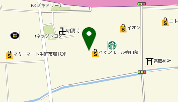 CHARGESPOT(チャージスポット)イオンモール 春日部 2Fフードコートの地図画像