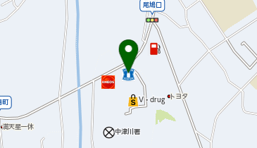 CHARGESPOT(チャージスポット)ローソン 中津川かやの木店の地図画像