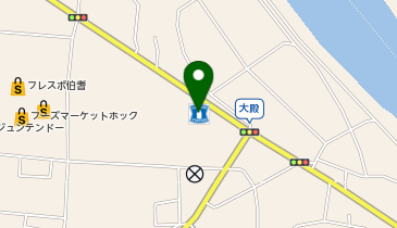 CHARGESPOT(チャージスポット)ローソン 伯耆大殿店の地図画像