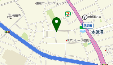CHARGESPOT(チャージスポット)chocoZAP 本蓮沼の地図画像