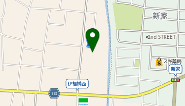 CHARGESPOT(チャージスポット)ローソン あま七宝町伊福店の地図画像