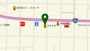 CHARGESPOT(チャージスポット)はるやま 鹿屋バイパス店の地図画像
