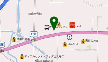 CHARGESPOT(チャージスポット)「ほっとひと息ステーション」 津山院庄店の地図画像