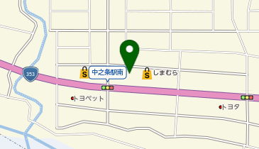 CHARGESPOT(チャージスポット)マルエドラッグ 中之条店の地図画像
