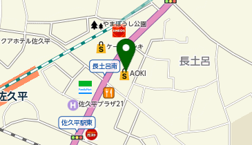 CHARGESPOT(チャージスポット)コート・ダジュール 佐久平駅前店の地図画像