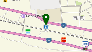 CHARGESPOT(チャージスポット)ローソン 小浜駅前店の地図画像