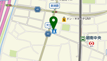 CHARGESPOT(チャージスポット)ローソン 碧南天王店の地図画像