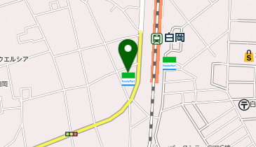 CHARGESPOT(チャージスポット)ファミリーマート プラスカスミ白岡駅西口店の地図画像