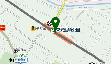 ChargeSPOT ファミリーマート エキア東武動物公園店の地図画像