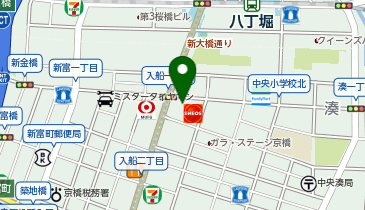 ChargeSPOT ローソン H入船一丁目店の地図画像