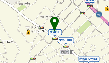 ChargeSPOT ファミリーマート 若松栄盛川町店の地図画像