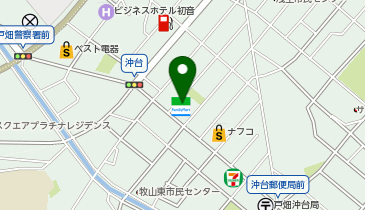 ChargeSPOT ファミリーマート 戸畑沖台二丁目店の地図画像