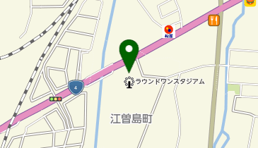 CHARGESPOT(チャージスポット)ラウンドワンスタジアム 宇都宮店の地図画像