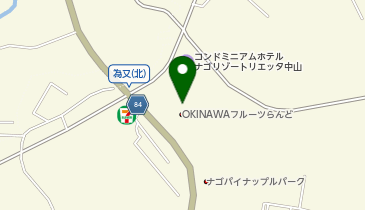CHARGESPOT(チャージスポット)OKINAWAフルーツらんどの地図画像