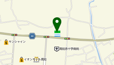 CHARGESPOT(チャージスポット)ファミリーマート 高知東秦泉寺店の地図画像