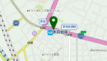 ChargeSPOT 東京メトロ 南北線 赤羽岩淵駅(2番出入口付近)の地図画像