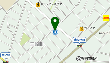 CHARGESPOT(チャージスポット)ローソン 豊明三崎町店の地図画像