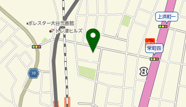 CHARGESPOT(チャージスポット)ローソン 津栄町四丁目店の地図画像