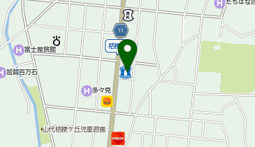 CHARGESPOT(チャージスポット)ローソン ゆのまち山代桔梗丘店の地図画像