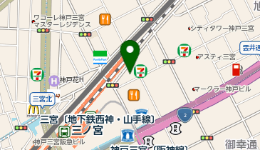 CHARGESPOT(チャージスポット)快活CLUB 三宮駅前店の地図画像