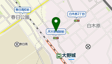 ChargeSPOT ファミリーマート 大野城駅前店の地図画像